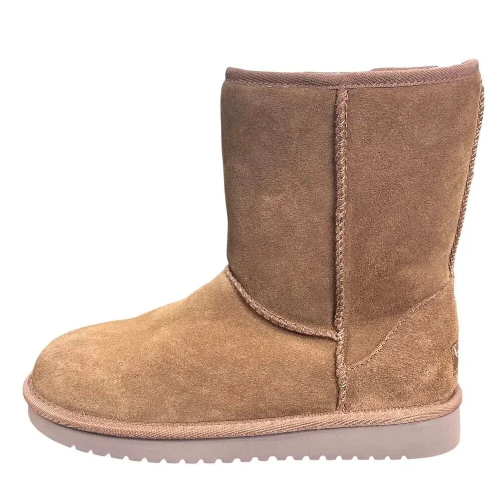 Koolaburra by UGG Short Classic Faux Fur Lined Suede Boots Size 7
